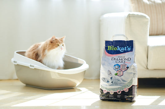 ドイツ発!愛猫家が選ぶ猫砂『BIOKAT’S ダイヤモンドケア フレッシュ』