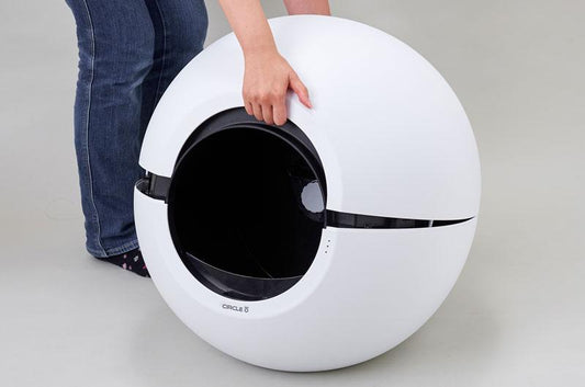 自動猫トイレ CIRCLE 0(サークル ゼロ) の気になるニオイとダストボックスを解説します