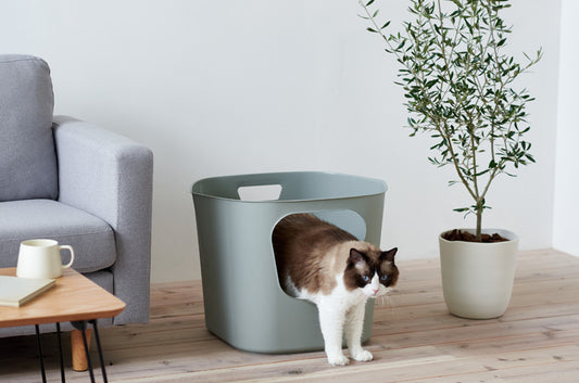 【大人気】砂の入れ替えがラクになる革新的な猫トイレ『フレキシブルリッターボックス』