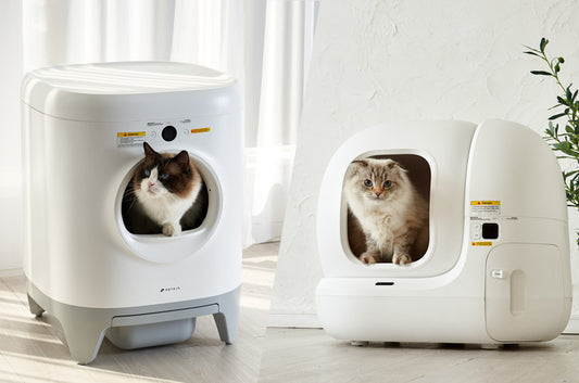 同時発売!自動猫トイレPETKIT Pura X & Pura Max
