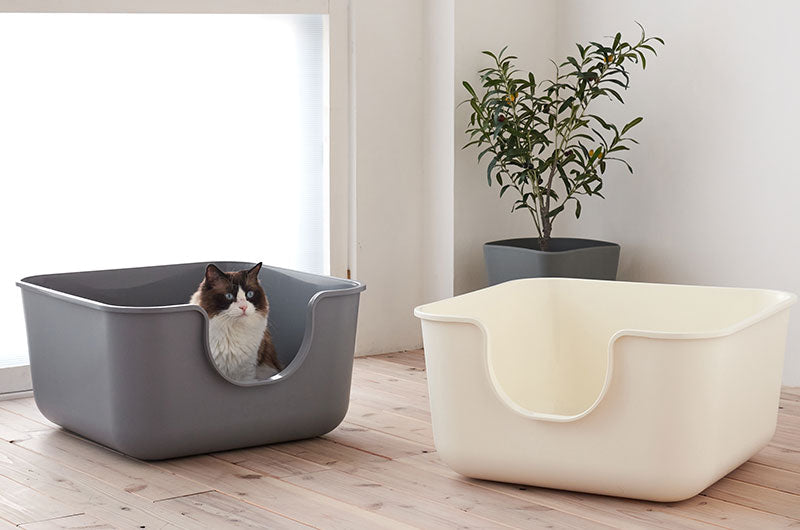 ボブ　オーダー猫ちゃんトイレ棚 猫ちゃんトイレキャビネット ハウス・小屋 オーダー家具 森のくまさん