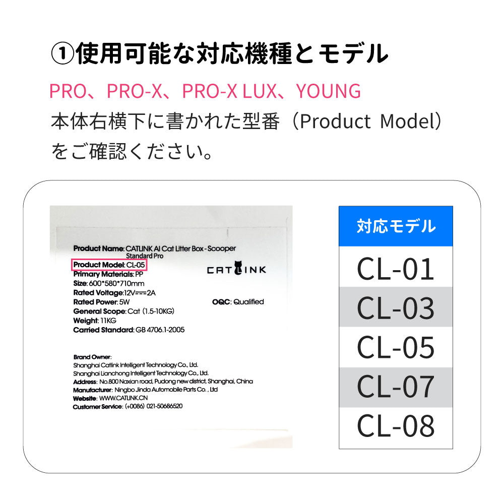 CATLINK SCOOPER用 磁気感知センサー