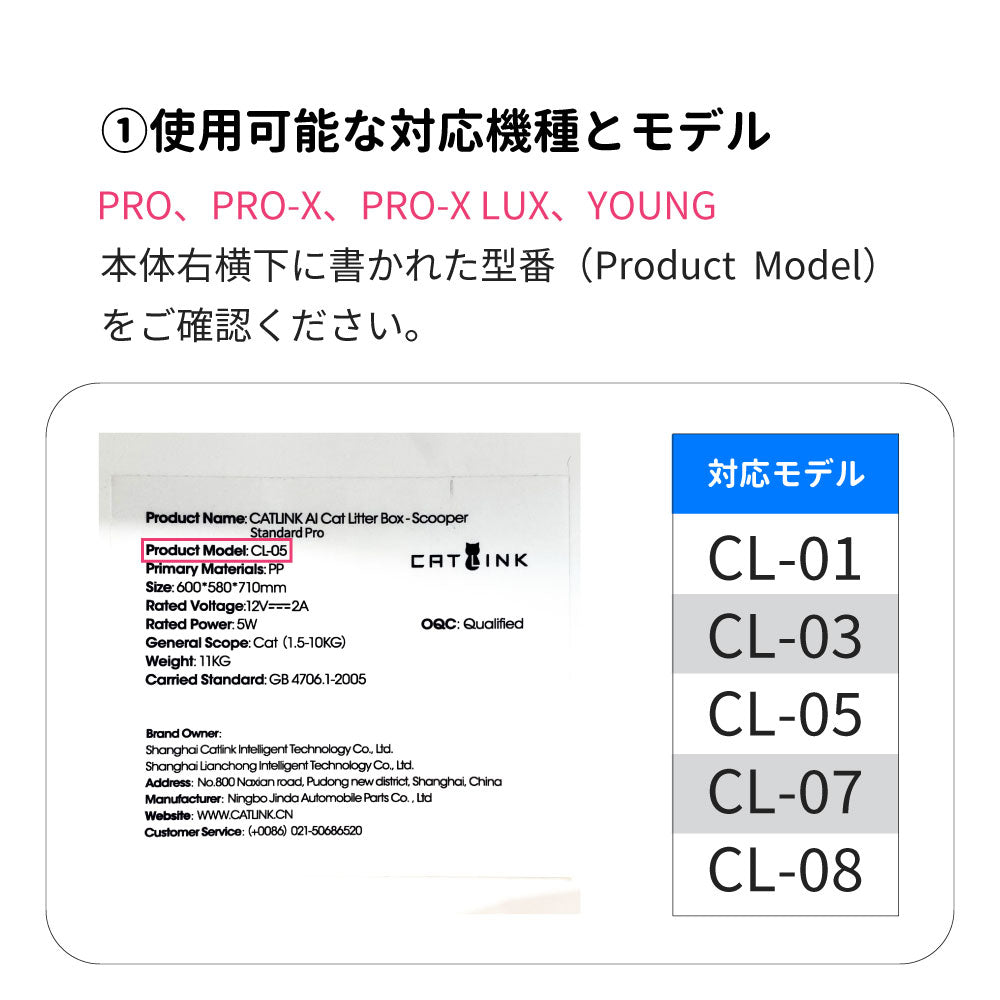 CATLINK SCOOPER用 満タンセンサー