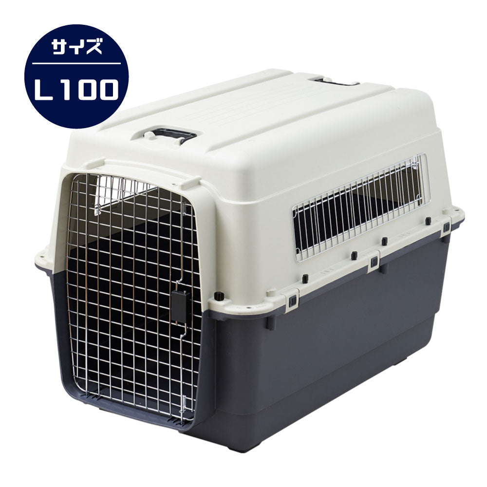Petmate バリケンネル キャリー クレート 両開き 大型犬 超大型