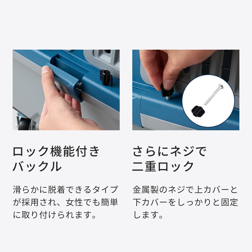 ペットケンネル・ファーストクラス ハンドルキャリー(L80)