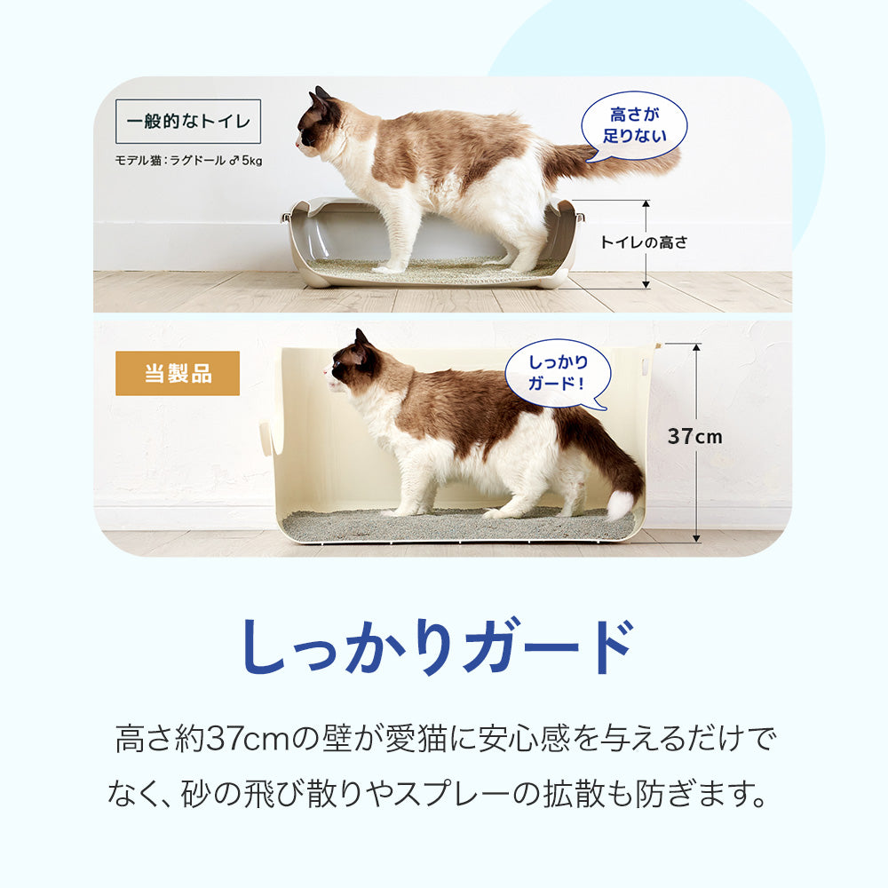 【ハロウィンセール開催中~11/3】 【猫砂4袋プレゼント中!!】TALL WALL BOX - XL Plus
