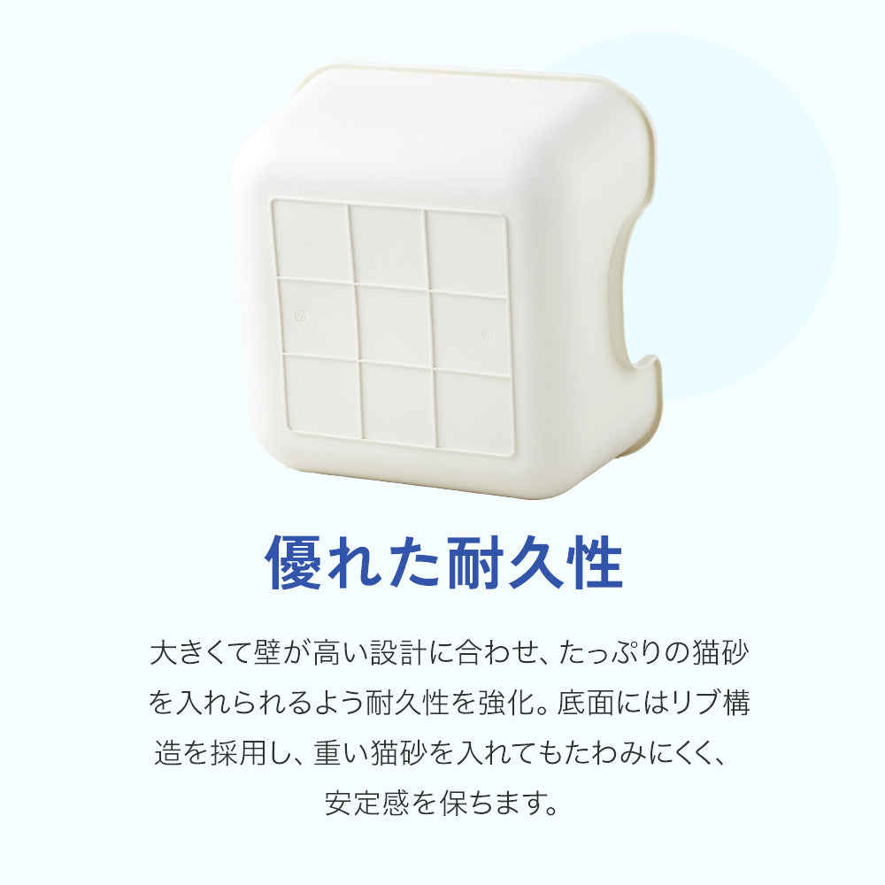 【オータムセール全品5%OFF~10/13】 【猫砂4袋プレゼント中!!】TALL WALL BOX スクエア