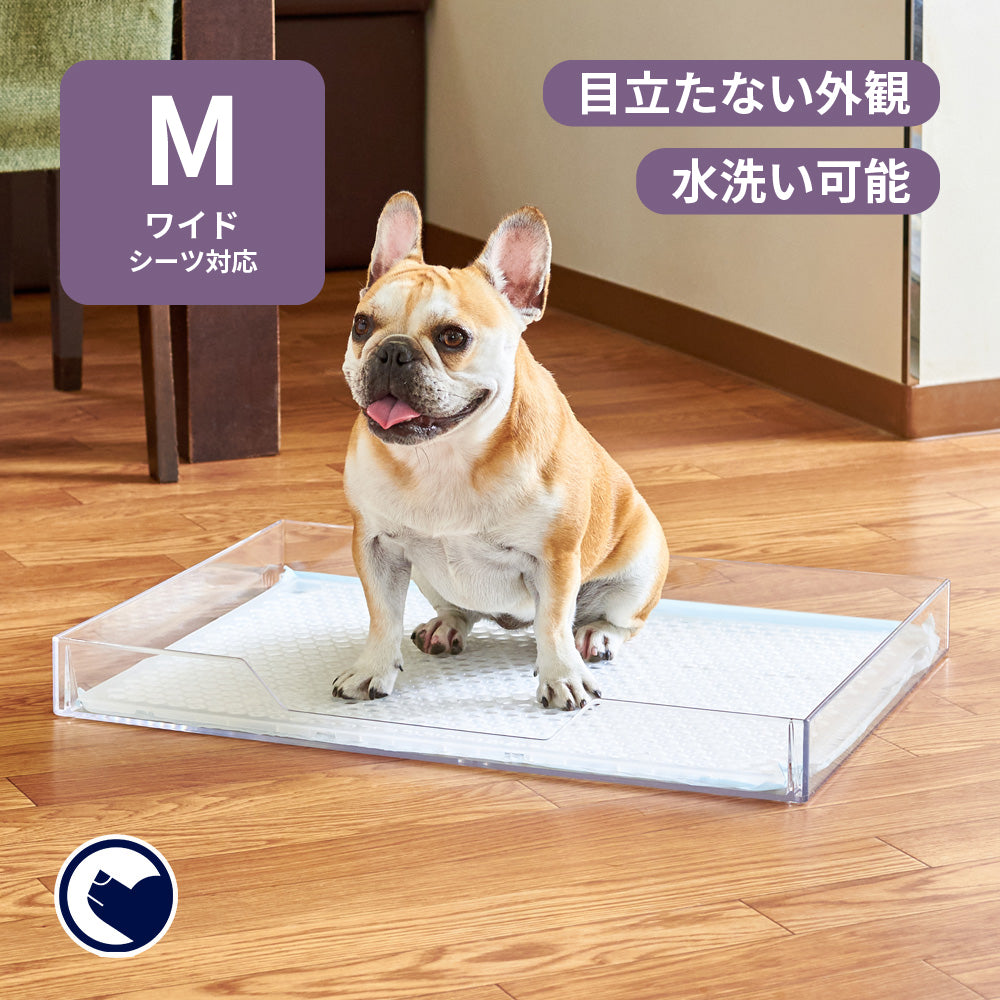 ペットシーツ40枚プレゼント中】犬用トイレ / クリアレット2（M