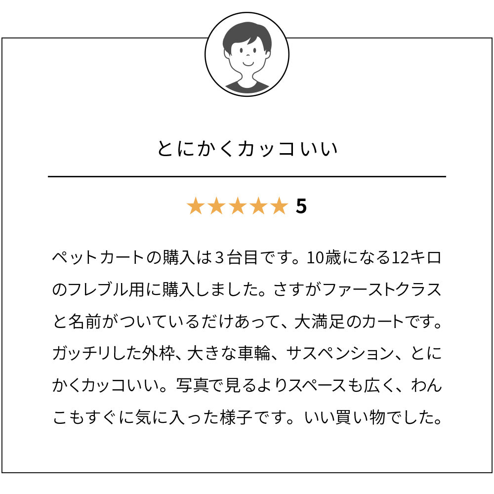 ペットカートファーストクラス(フルセット)