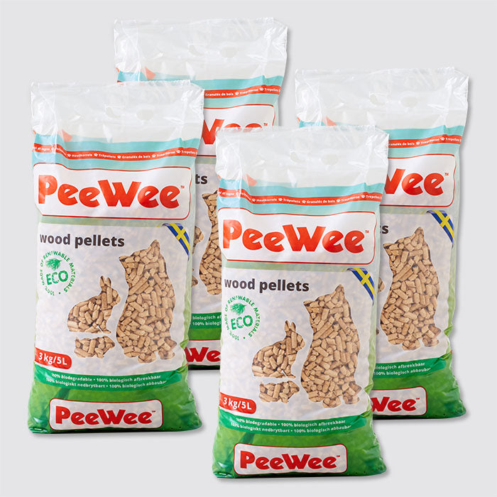 【定期購入/初回限定30%OFF】PeeWee 木製ペレット(4個お届けコース)