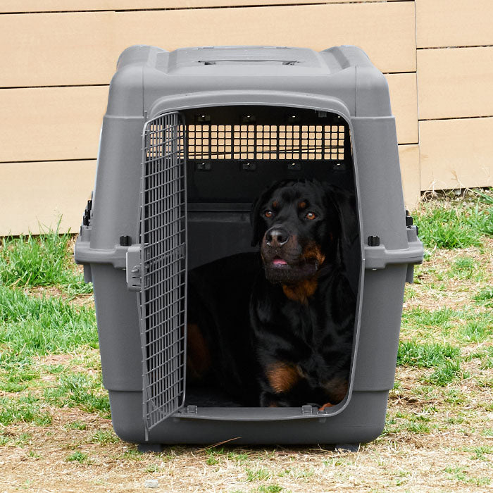 ペットケンネル・ファーストクラス ブラックエディション(L100)キャスター付