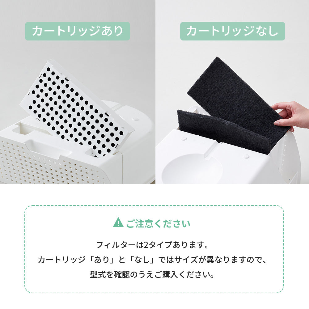 【オータムセール全品5%OFF~10/13】 CATLINK SCOOPER 専用活性炭フィルター 1セット
