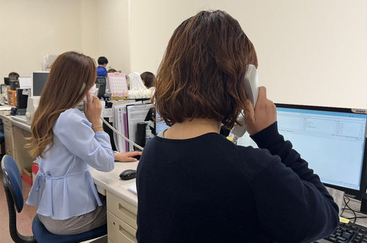 ご自宅からお買い物♪安心の電話相談からそのまま注文！
