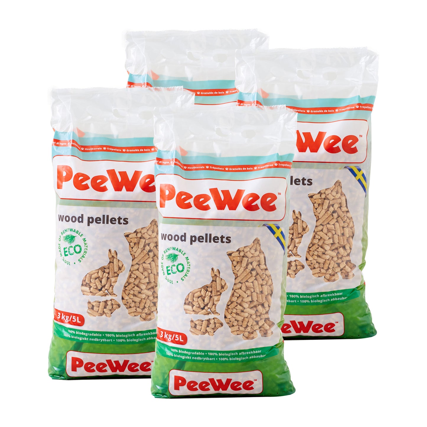 (定期便なら10%OFF) PeeWee 木製ペレット(2.8kg) 送料無料対象商品[一部地域を除く]