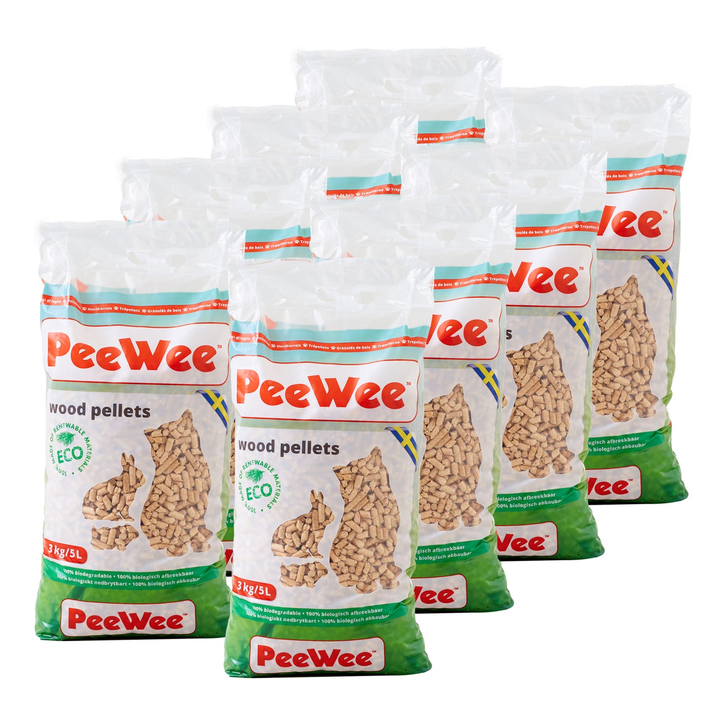 (定期便なら10%OFF) PeeWee 木製ペレット(2.8kg) 送料無料対象商品[一部地域を除く]