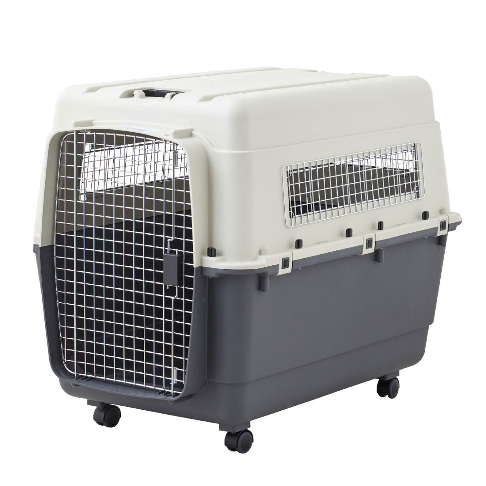 航空基準クリア 大型犬の旅行や病院へのペットキャリー ペットケンネル 