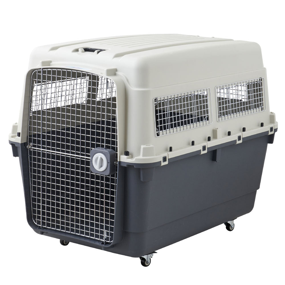 航空基準クリア 大型犬の旅行や病院へのペットキャリー ペットケンネル