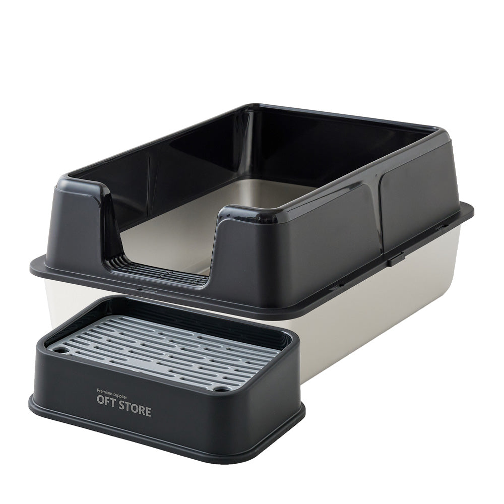 (OFT)(一部予約販売10月下旬頃入荷) ステンキャットトイレ