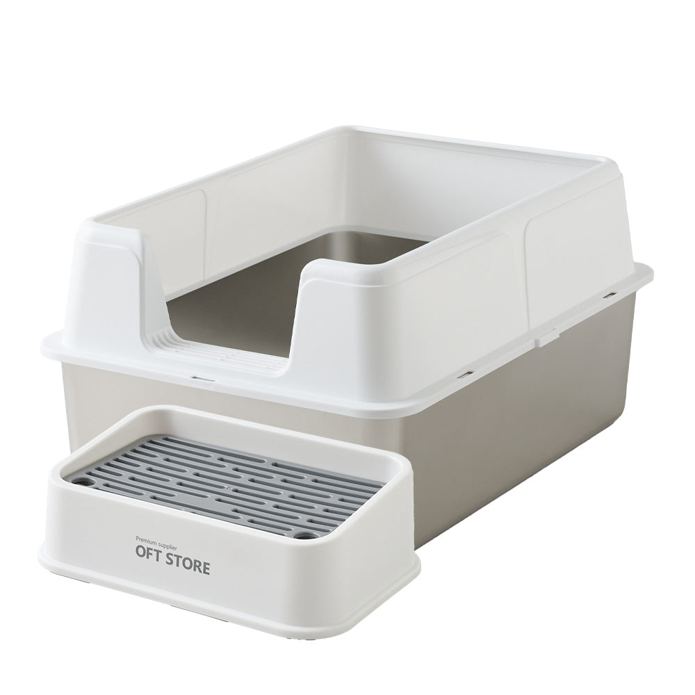 (OFT)(一部予約販売10月下旬頃入荷) ステンキャットトイレ