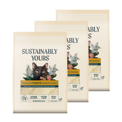 （新規購入停止中再入荷5月予定）サスティナブリーユアーズ MULTI-CAT Large Grains(5.9kg) (定期便なら10%OFF) 送料無料対象商品[一部地域を除く]