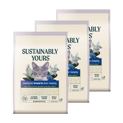 （新規購入停止中再入荷5月予定）サスティナブリーユアーズ MULTI-CAT Plus(small grain)(5.9kg) (定期便なら10%OFF) 送料無料対象商品[一部地域を除く]