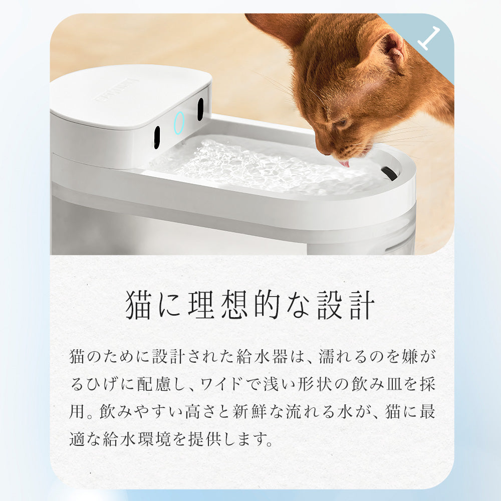 自動給水器 CATLINK WIRELESS WATER FOUNTAIN (ワイヤレス ファウンテン) – OFT STORE