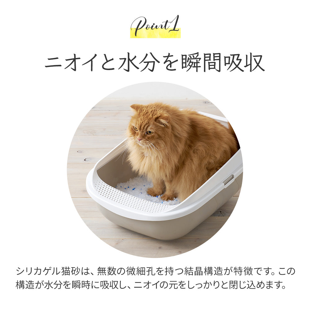 定期便なら10%OFF) クリスタルシリカサンド 3.8L(1.5kg) 送料無料対象