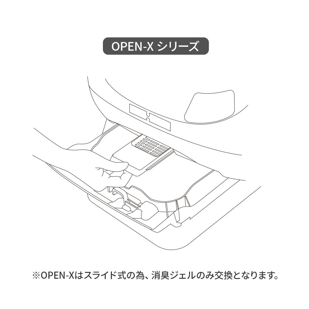 CATLINK SCOOPER専用 消臭ジェル 3袋パック