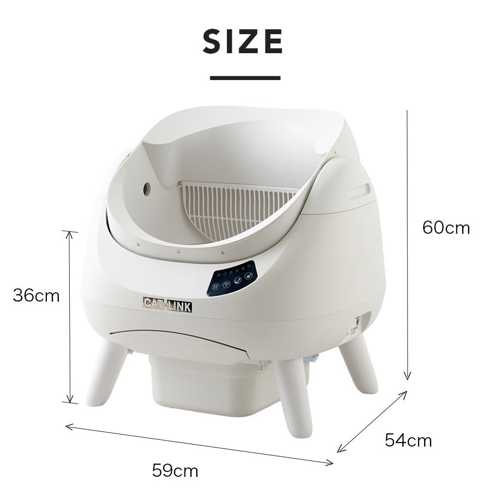 【予約販売12月上旬入荷予定】自動猫トイレ CATLINK SCOOPER OPEN-X