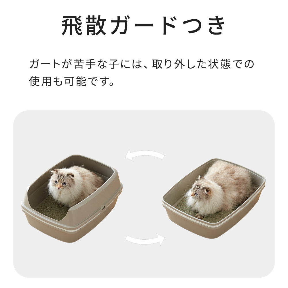 セール 猫用トイレを三個取る ラグます