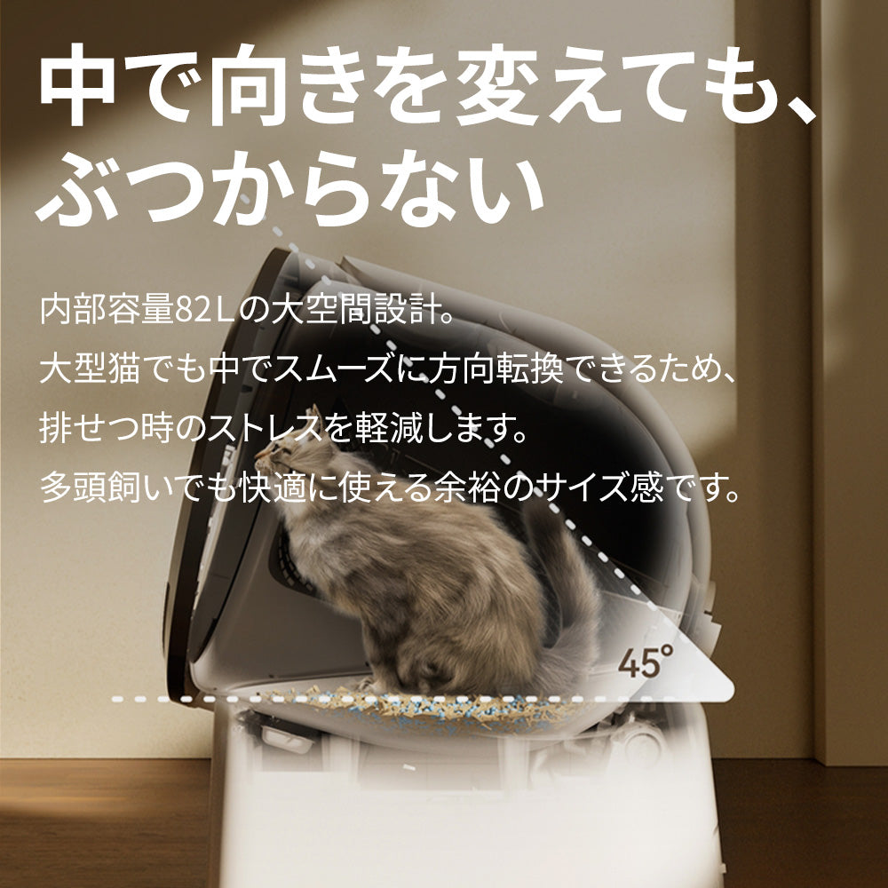 【予約販売10％OFF 6月中～下旬頃入荷!!】自動猫トイレ SCOOP ROBOT PRO