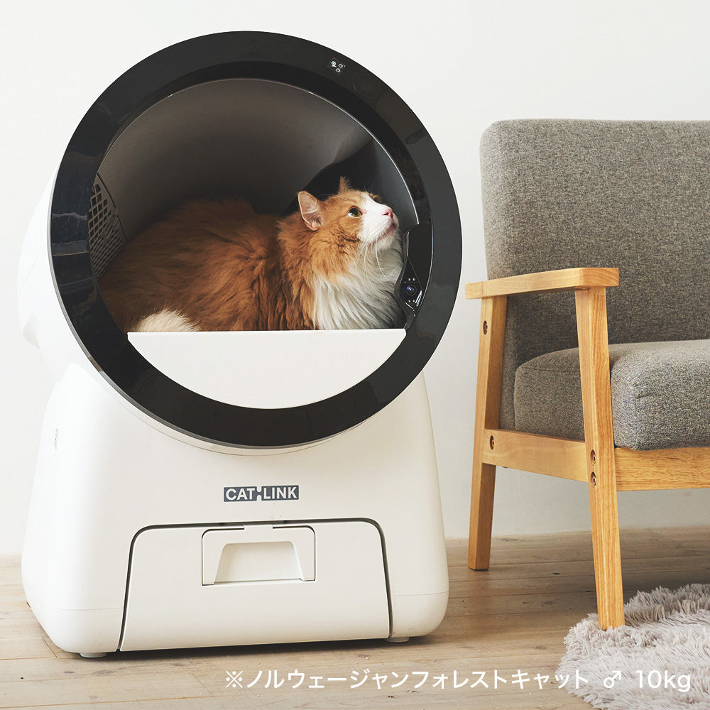 【予約販売10％OFF 6月中～下旬頃入荷!!】自動猫トイレ SCOOP ROBOT PRO