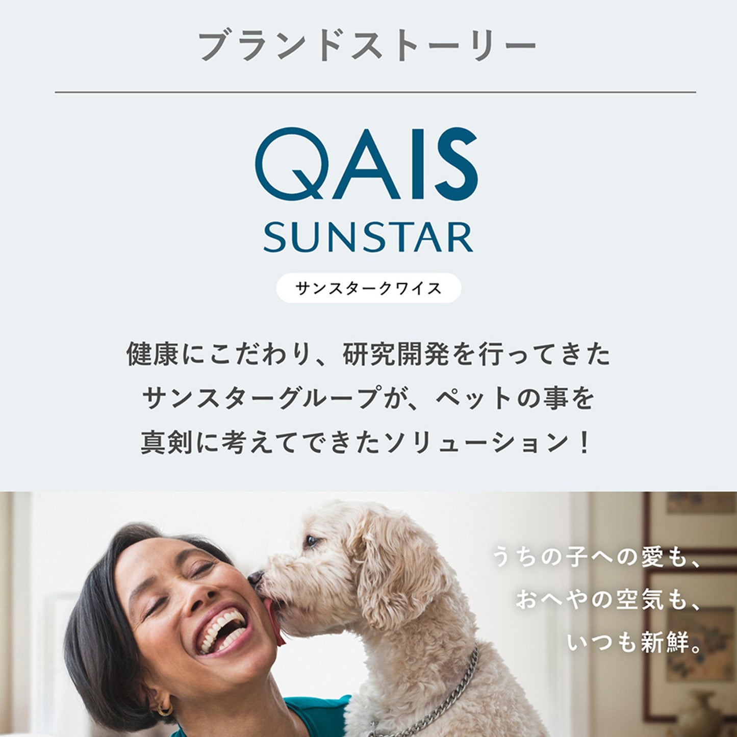 除菌脱臭スプレー SUNSTAR QAIS-clear- for FABRIC