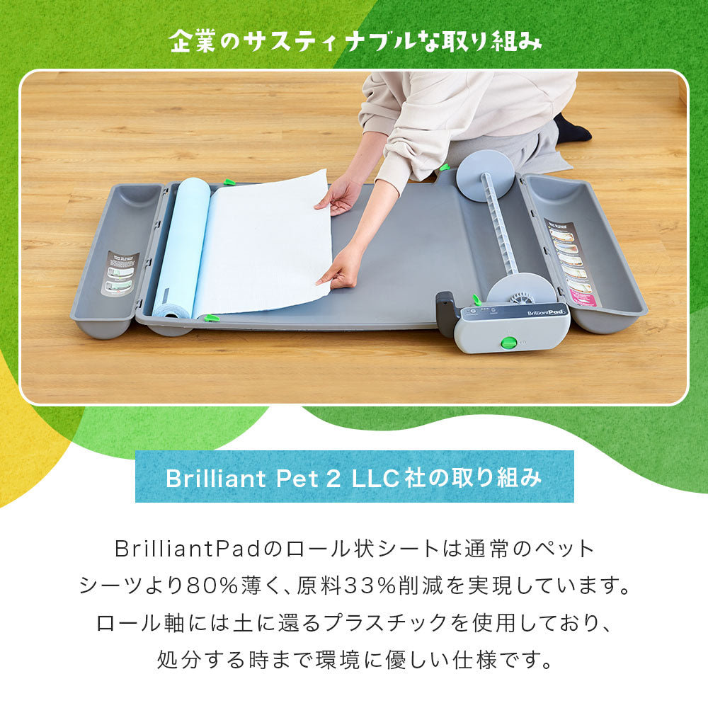 BrilliantPad SMART 替えロールセット（4本セット） (定期対応商品/初回限定30%OFF)
