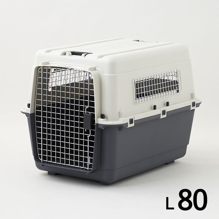 航空基準クリア 中型犬の旅行や病院へのペットキャリー ペットケンネル・ファーストクラス（L80）キャスター付 – OFT STORE