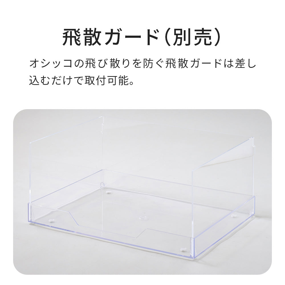 新品♪犬用トイレ クリアレット2/飛散ガード 人気ブランドの新作