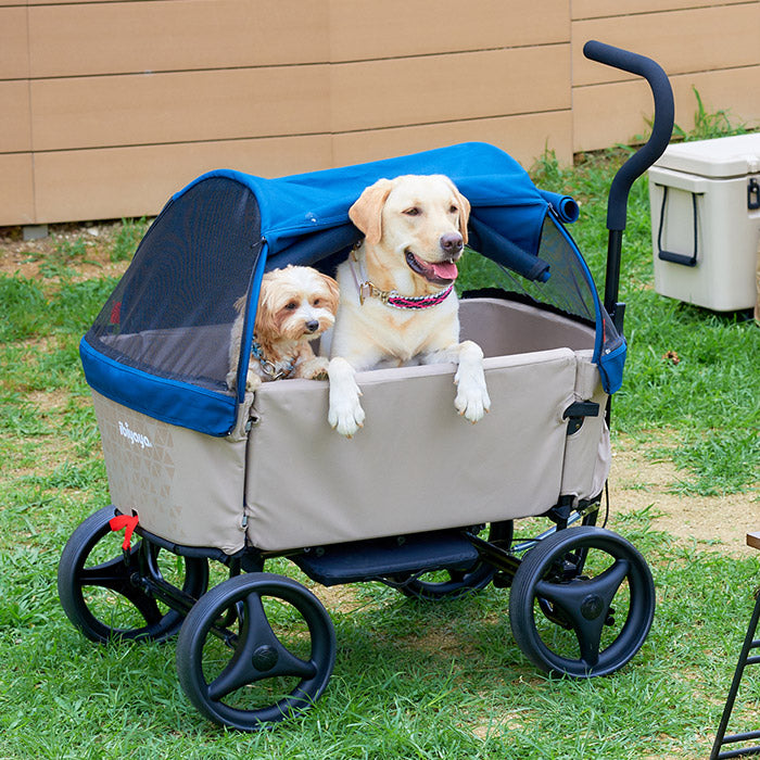 ペットカート　大型犬用　グレー発送は未定となります