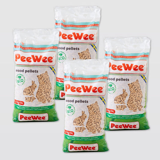 PeeWee 木製ペレット（2.8kg/4個セット） (定期対応商品/初回限定30%OFF)
